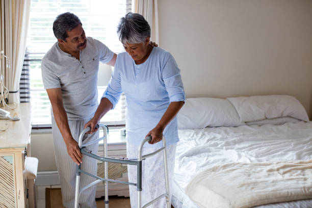 Strategies to Prevent Falls and Improve Balance While Moving in Bed with Parkinson's Disease