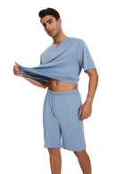 Men’s V-neck Short-Sleeved Shirt