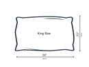 Pillowslips - King, 2 pack