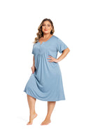 Ladies Short Sleeve Nightie