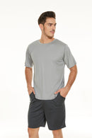 Men’s Crew-neck Shirt and Shorts