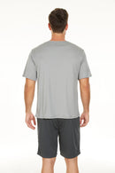 Men’s Crew-neck Shirt and Shorts